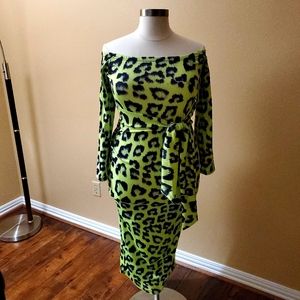 !!SOLD!! PLUS Sexy Off Shoulder Bodycon Maxi Dress